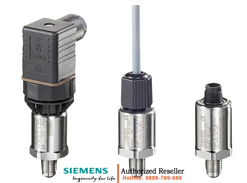 Cảm biến áp suất thấp Siemens 7MF1566-3AB00-1AA1 | Đo 0-160 mbar | Tín hiệu 4-20mA | Kết nối G1/2