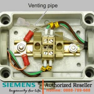 Hộp nối 7MF1575-8CC IP65 chống bụi nước - Kết nối bộ phát với van xả khí, chất liệu nhựa bền