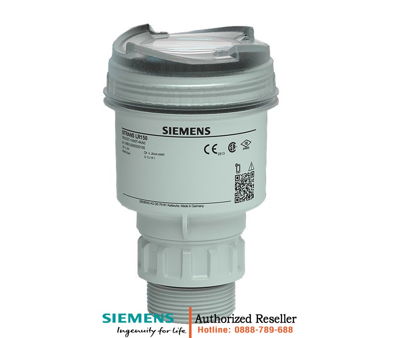 Cảm biến radar đo mức SITRANS LR150 7ML5340-0AC07-4AF3 - Phạm vi 15m, đo chất lỏng & rắn, chuẩn an toàn quốc tế