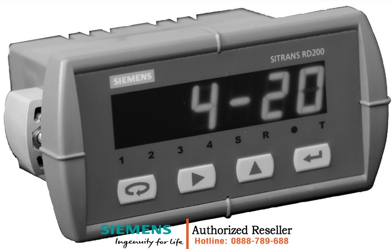 Màn Hình Hiển Thị Từ Xa Siemens RD200 7ML5740-1AA01-0A - 85-265VAC - Hiển Thị Đa Năng Cho Thiết Bị Đo Lường Công Nghiệp 7ML5740-1AA01-0A