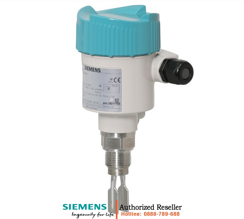 Công Tắc Mức Rung Siemens 7ML5746-2AA00-1AA0 - Phát Hiện Mức Chất Lỏng/Bùn, Thiết Kế Ngắn Cho Khu Vực Nguy Hiểm, Relay Kép, Chuẩn CE, Kết Nối Ren G 3/4