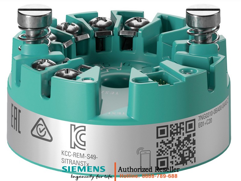 Cảm biến nhiệt độ HART 7NG0310-0BA00-0NA0 - Đầu dò Pt100, lắp đầu/ray, chống cháy nổ chính hãng 7NG0310-0BA00-0NA0