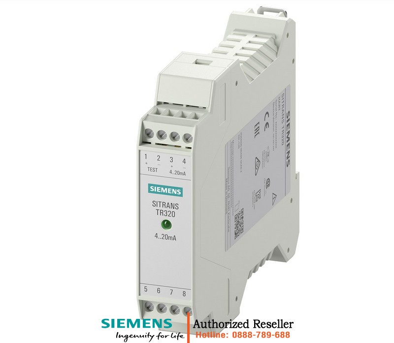 Bộ Chuyển Đổi Nhiệt Độ SITRANS TR320 7NG0320-0BA00-0AA0 - Đầu Vào Pt100, Ngõ Ra 4-20mA HART, Lắp Rail, Không Vỏ Bảo Vệ 7NG0320-0BA00-0AA0
