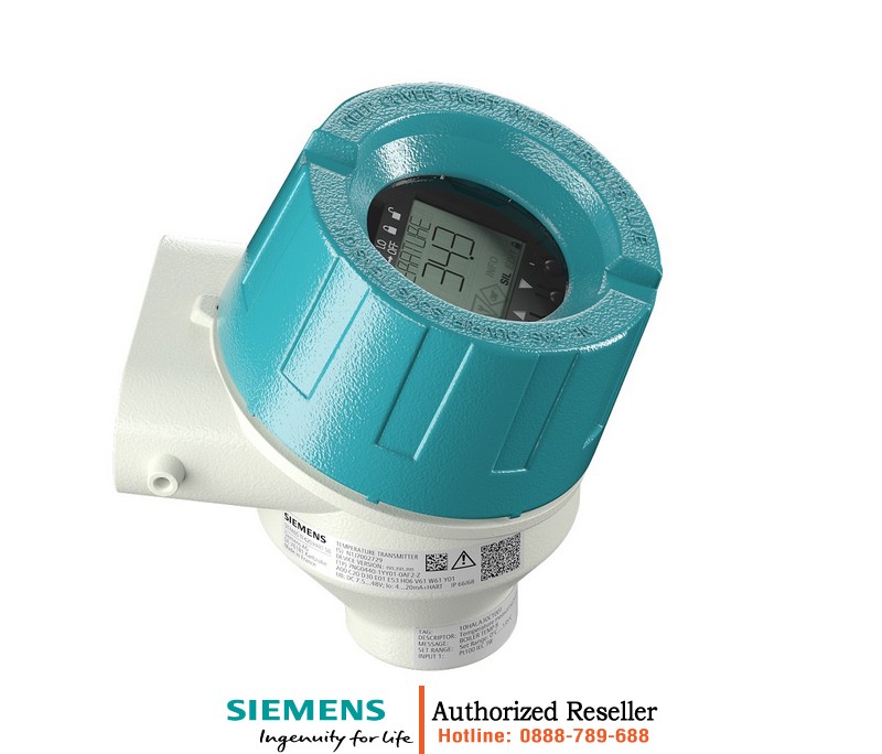 Bộ Chuyển Đổi Nhiệt Độ SITRANS TF320 7NG0340-0BA01-0CF0-Z - Đầu Dò RTD Pt100 3 Dây, HART 4-20mA, Chống Nổ Ex d, NEPSI 7NG0340-0BA01-0CF0-Z