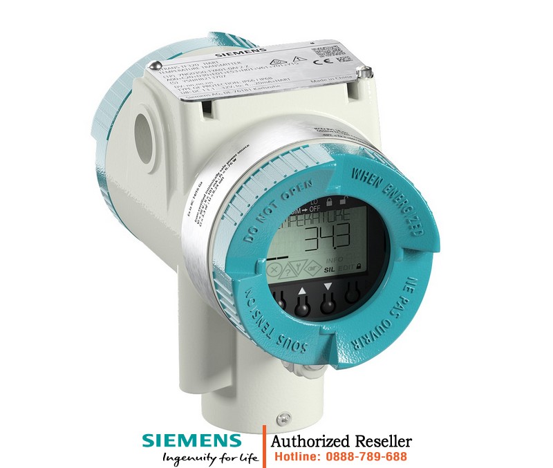 Cảm biến nhiệt độ SITRANS TF320 - Bộ chuyển đổi nhiệt độ chống cháy nổ HART, Pt100, vỏ đôi - 7NG0350-0BA01-0CF0-Z 7NG0350-0BA01-0CF0-Z