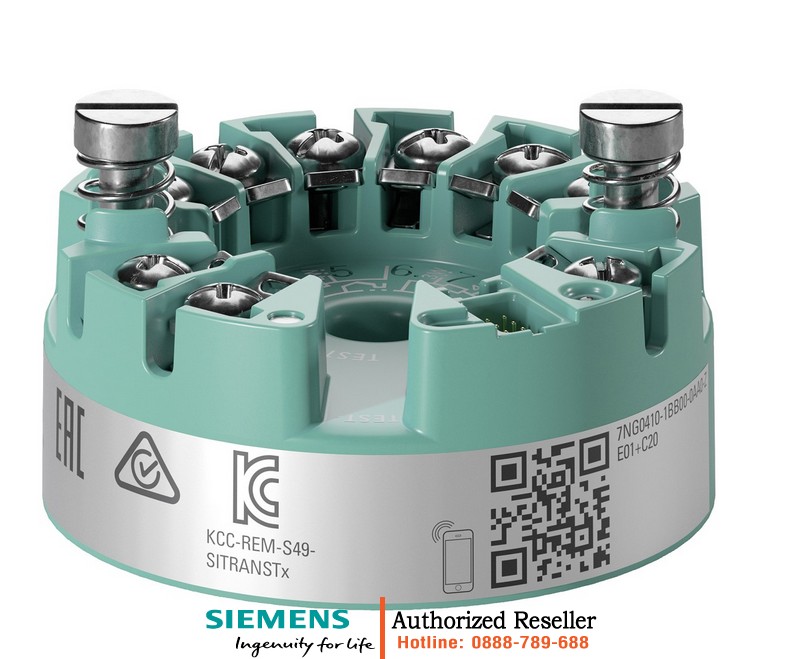 Bộ Chuyển Đổi Nhiệt Độ SITRANS TH420 7NG0410-1BB00-0NA0 - Đầu Vào Kép, Ngõ Ra 4-20mA HART, Chứng Chỉ ATEX/IECEx 7NG0410-1BB00-0NA0