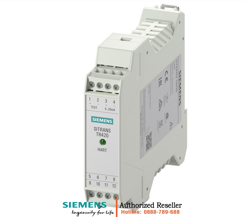 Bộ Chuyển Đổi Nhiệt Độ Siemens 7NG0420-1BB00-0AA0 - Cảm Biến 2 Kênh HART, Rail Mount, Chứng Nhận CE/FM/CSA 7NG0420-1BB00-0AA0