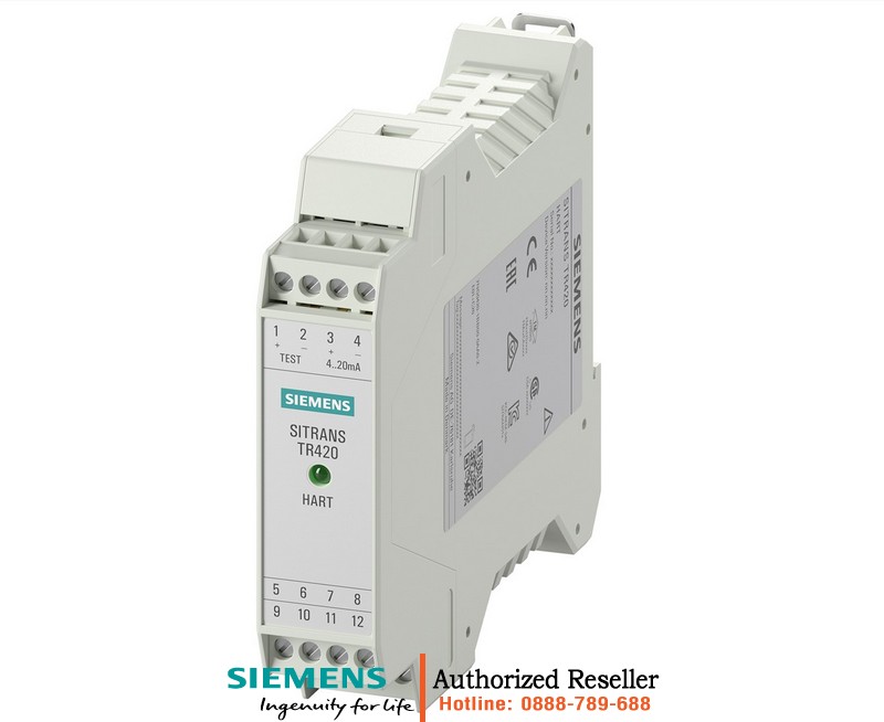 Bộ Chuyển Đổi Nhiệt Độ Siemens SITRANS TR420 7NG0420-1BB00-0NA0 - Đầu Dò 2 Kênh RTD Pt100, Ngõ Ra HART, Chống Cháy Nổ ATEX/IECEx 7NG0420-1BB00-0NA0