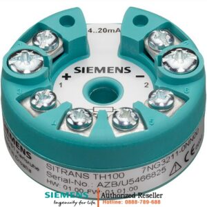 7NG3211-0AN00 - Bộ Chuyển Đổi Nhiệt Độ PT100 SITRANS TH100 | 4-20mA | Chống Nổ ATEX Zone 2 | Lắp Đầu Nối Type B