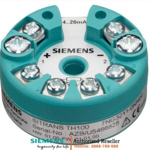 Cảm biến nhiệt độ Siemens 7NG3211-0NN00 - Bộ chuyển đổi tín hiệu PT100 4-20mA, lập trình được, hệ thống 2 dây